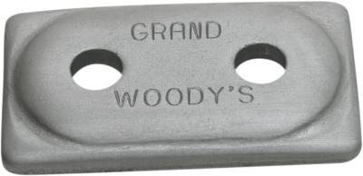 Woody's - Woody's Grand Master Two-Hole Double Grand Digger Support Plates ADG-3775-48
