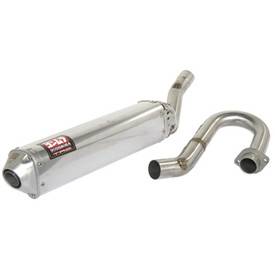 Yoshimura 192947 TRC Full Exhaust System Stainless Sleeve and End Cap 