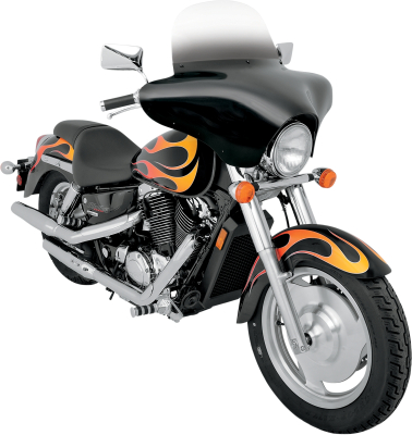 Memphis Shades - Memphis Shades 9in. Windshield for Batwing Fairing MEP8521