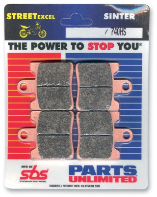 SBS - SBS HS Sintered Brake Pads 676HS.S-PU