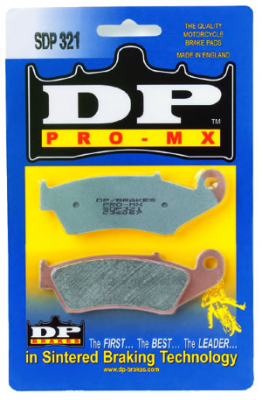 DP Brakes - DP Brakes Pro MX High-Performance Brake Pads SDP411