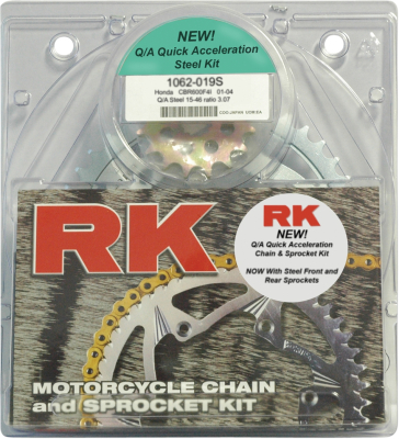 RK - RK Quick Acceleration Chain and Sprocket Kit 4067-999S