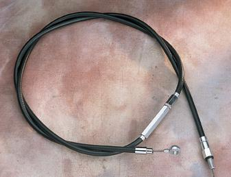 Barnett - Barnett Black Vinyl Clutch Cable 101-30-10003HE