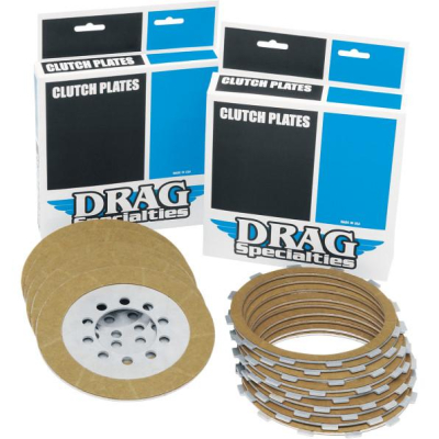 Drag Specialties - Drag Specialties Organic Friction Clutch Plate Kit 1131-0443