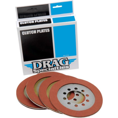 Drag Specialties - Drag Specialties Organic Friction Plate Kit 1131-0428