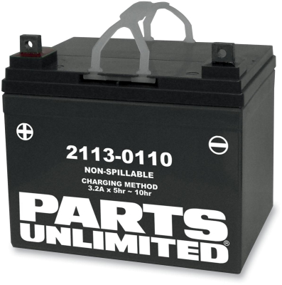 Parts Unlimited - Parts Unlimited AGM Maintenance-Free Battery 2113-0030