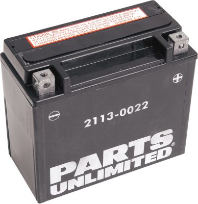 Parts Unlimited - Parts Unlimited AGM Maintenance-Free Battery 2113-0022
