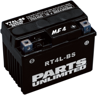 Parts Unlimited - Parts Unlimited AGM Maintenance-Free Battery RT4L-BS