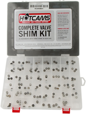 Hot Cams - Hot Cams 7.48mm Complete Valve Shim Kit HCSHIM01