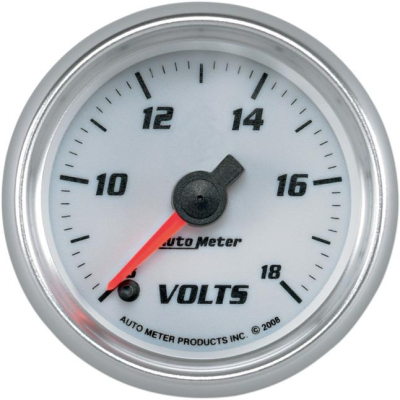 Auto Meter - Auto Meter C2 2 1/16in. Voltmeter 19792