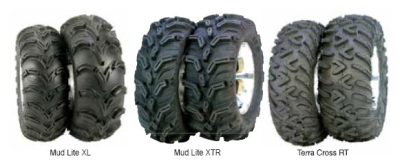 I.T.P. - I.T.P. Mud Lite XTR SS112 Wheel-Tire Kit 57-40064+57-5665 L