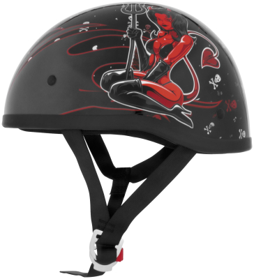 Skid Lid Helmets - Skid Lid Helmets Original Hell on Wheels Helmet 646962