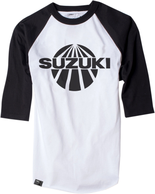 FACTORY EFFEX-APPAREL - FACTORY EFFEX-APPAREL Suzuki Vintage Baseball T-Shirt 17-87432