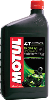 Motul - Motul 5100 4T Synthetic Blend Motor Oil 3081QTA