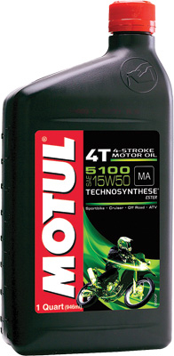 Motul - Motul 5100 4T Synthetic Blend Motor Oil 3082QTA