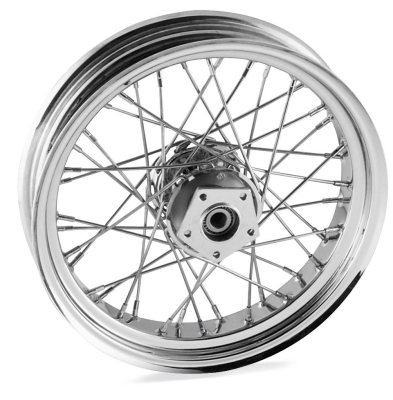 Biker's Choice - Biker's Choice 18 x 3.5in. Single Disc Front Wire Wheel M18310434