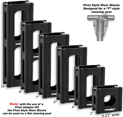 Powermadd - Powermadd Pivot Style Riser Block 45535