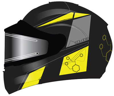 HJC - HJC IS-MAX BT Elemental Electric Snowmobile Helmet 185-931