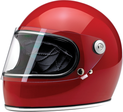BILTWELL - BILTWELL Gringo Solid Color Gloss Helmet GS-BLD-GLRED-2X