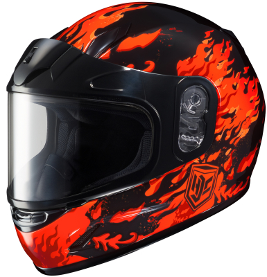 HJC - HJC CL-Y Flame Face Snow Helmet 1119-2901-54