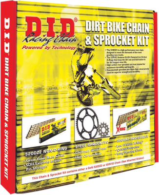 D.I.D. - D.I.D. Chain and Sprocket Kits MXH-006OEM+1