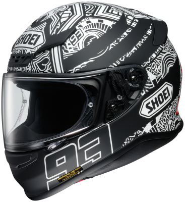 Shoei - Shoei RF-1200 Marquez Digi Ant Helmet 0109-2705-08