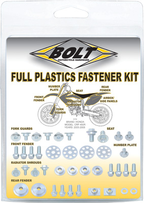 Bolt - Bolt Full Plastic Fastener Kit SUZ-0108120