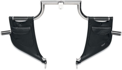 Drag Specialties - Drag Specialties Lowers for Lindby Twinbars and Highway Bars 3550-0012