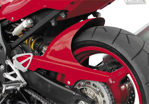 Hot Bodies - Hot Bodies Rear Tire Hugger K0610R-HG-RED
