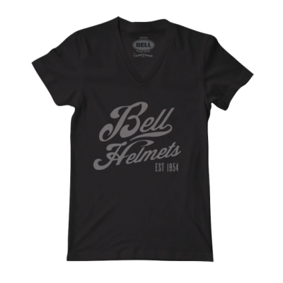 Bell Powersports - Bell Powersports Women's Script V-Neck T-Shirt 7051049