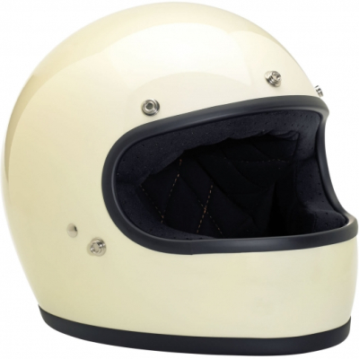 BILTWELL - BILTWELL Gringo Full Face Solid Color Helmets GH-WHT-GL-XXL