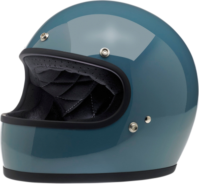 BILTWELL - BILTWELL Gringo Full Face Solid Color Helmets GHBAJGLBLUSML