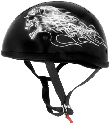 Skid Lid Helmets - Skid Lid Helmets Original Skull Graphics Helmet 646930