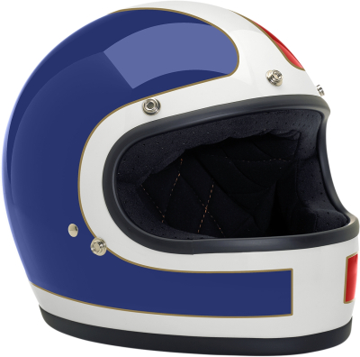 BILTWELL - BILTWELL Gringo Full Face Tracker Helmets GH-RWB-TRK-XS