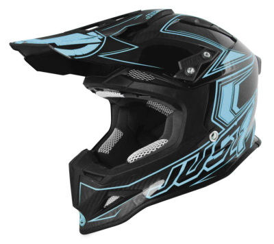 JUST 1 - JUST 1 J12 Carbon Fluo Helmet J1V323BLFLXXL