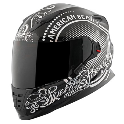 Speed & Strength - Speed & Strength SS1600 American Beauty Full Face Helmet 878566